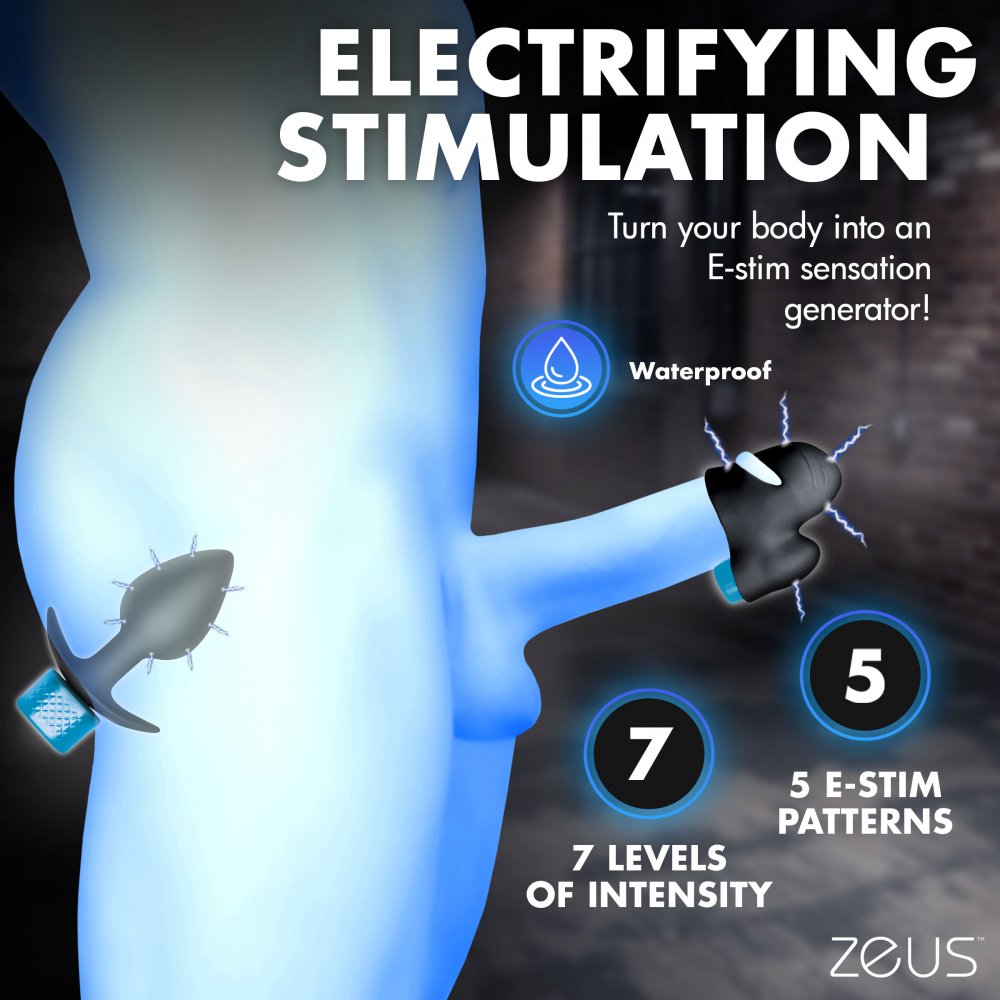 Anal Plug and Head Teaser E-Stim Kit - image 4