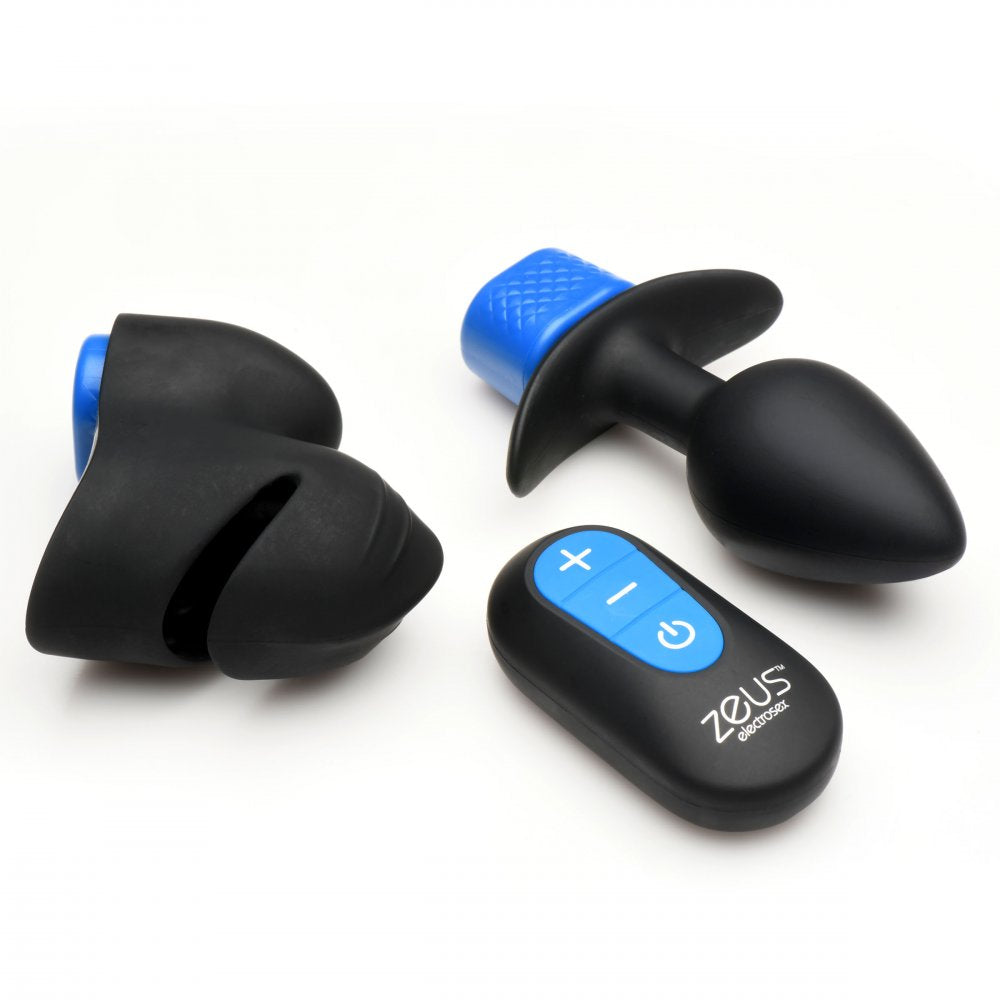 Anal Plug and Head Teaser E-Stim Kit - image 6