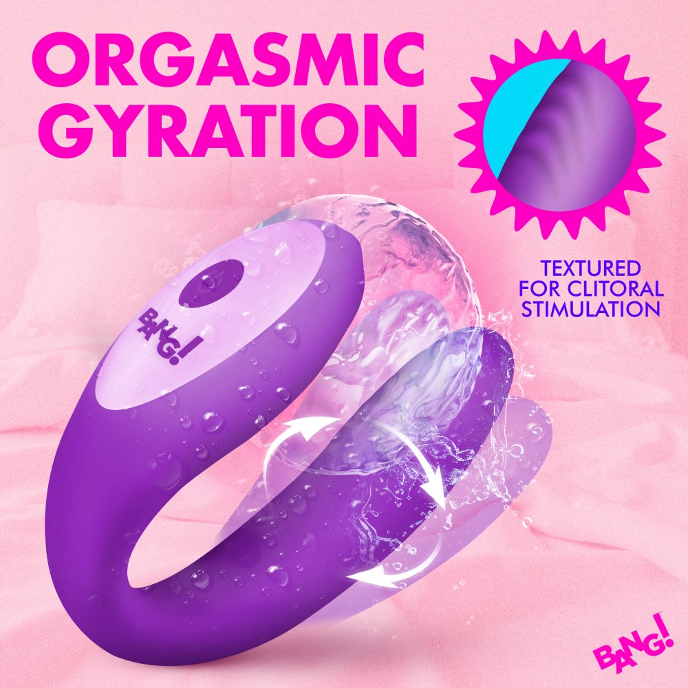 Gyrating G-Spot Vibrator - Purple - image 2