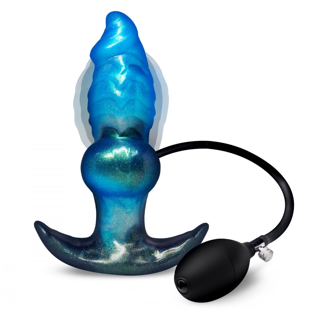 Blizzard Inflatable Silicone Anal Plug - image 5