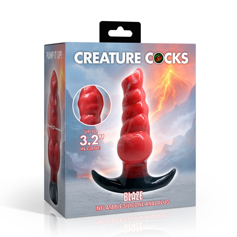 Blaze Inflatable Silicone Anal Plug - image 6