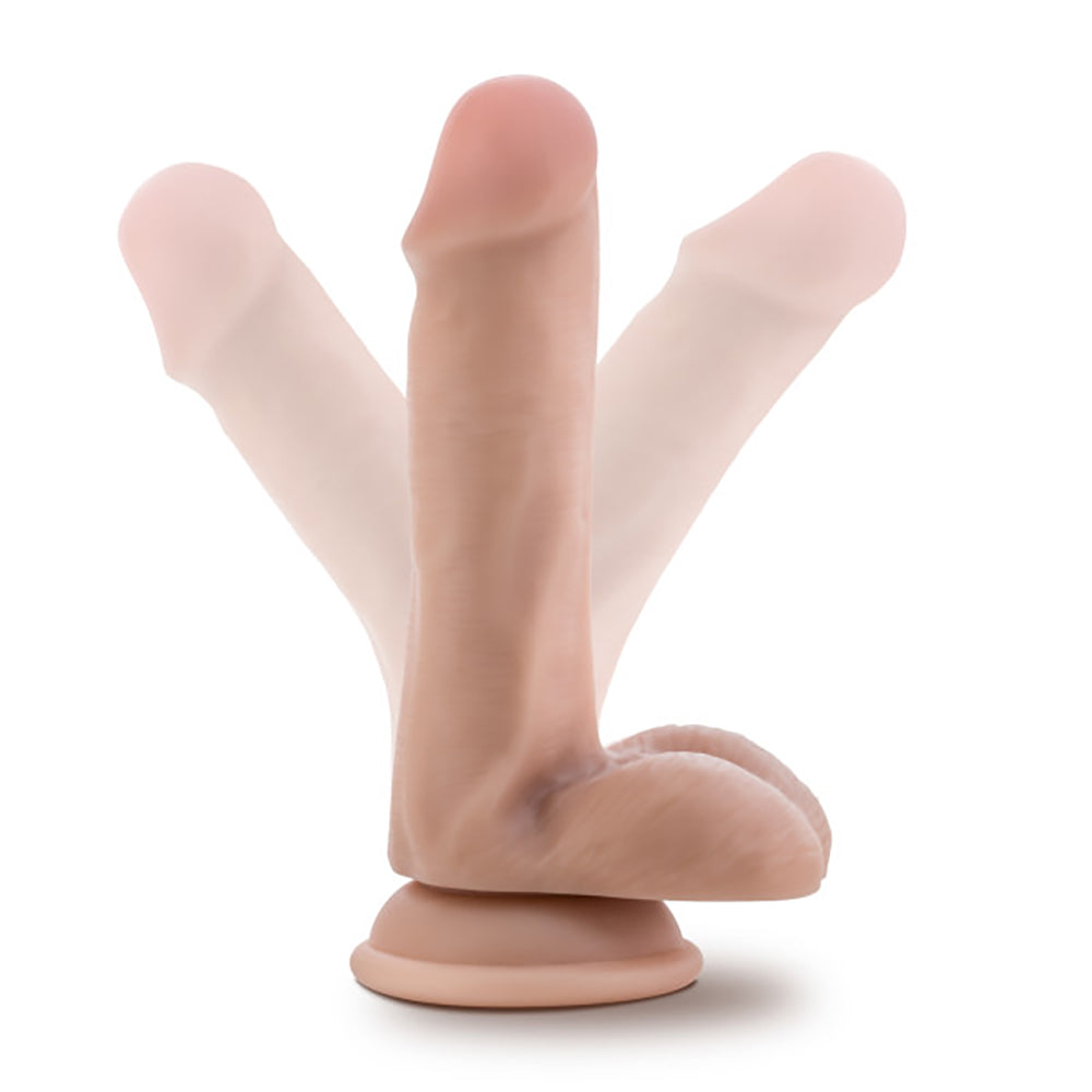 Blush Coverboy Ranger Rod Realistic Dildo — Suction Cup, Vanilla, 6.5in - BL-14603
