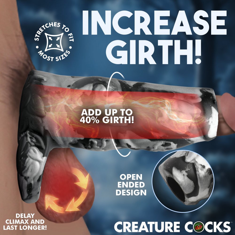 Night Prowler Silicone Penis Enhancer - image 3