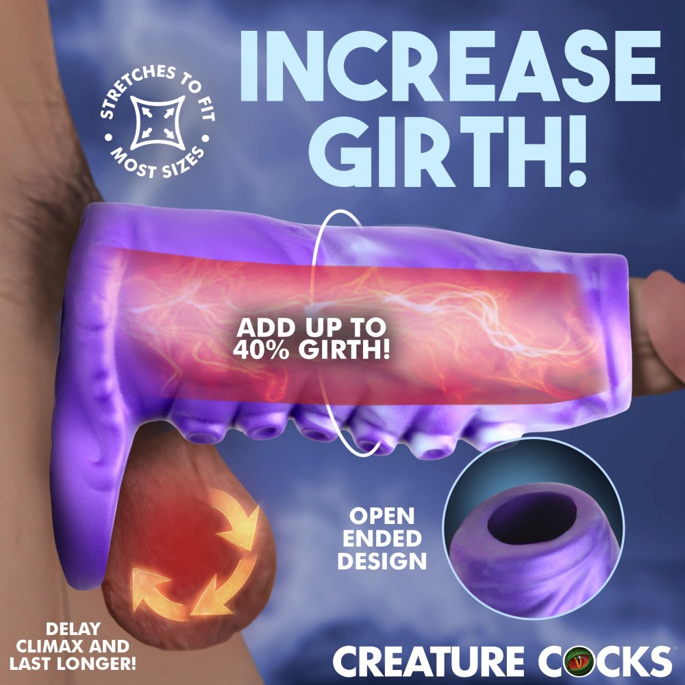 Tenta-Thick Silicone Penis Enhancer - image 3