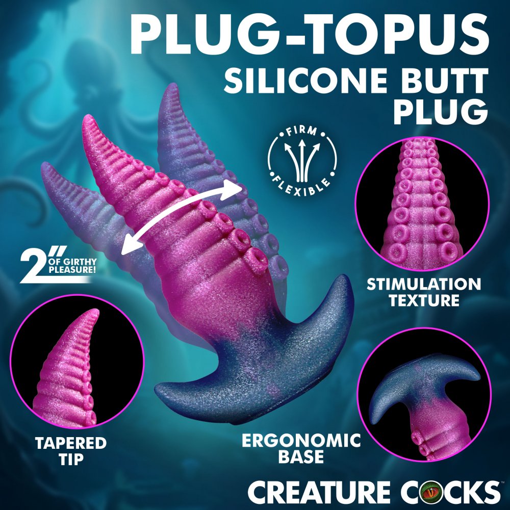 Plug-Topus Silicone Butt Plug - image 2