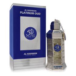Al Haramain 50 Years Platinum Oud Eau De Parfum Spray (Unisex) By Al Haramain by Al Haramain