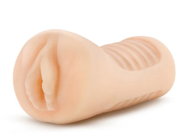 "Enlust Georgia Male Masturbator With Bullet Vibrator - Beige BL-72623"