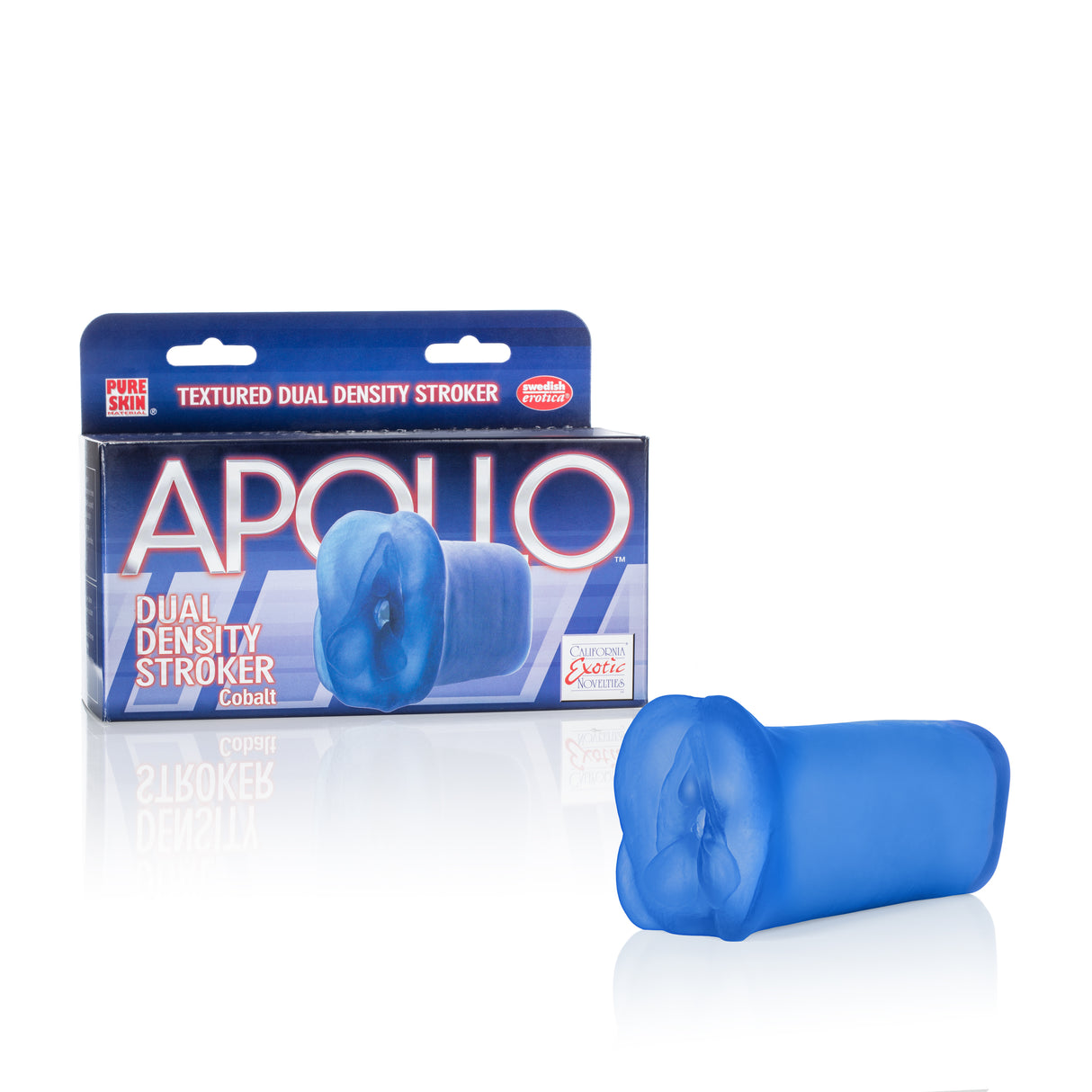 Apollo Dual Density Stroker - Cobalt by CalExotics