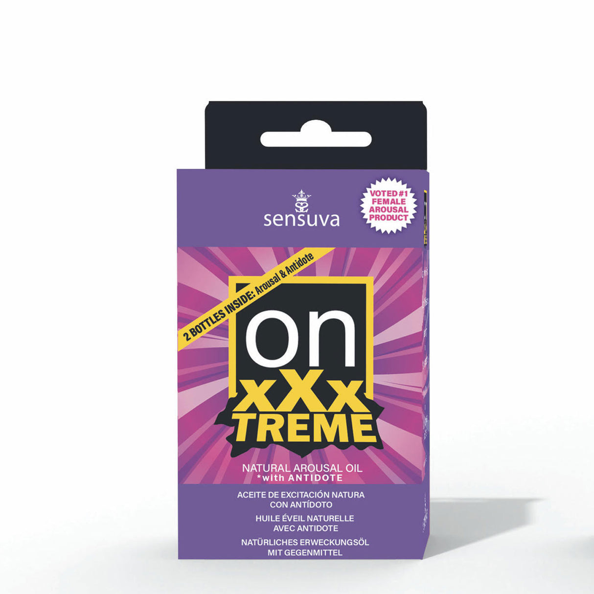 Sensuva ON Xxxtreme Clitoral Arousal Oil, 5 ml (Medium Box) - SEN-VL820-ML