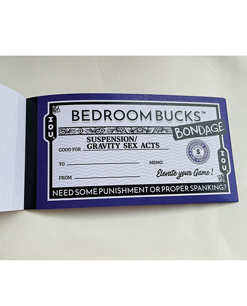 Ball & Chain Bedroom Bondage Bucks — Play Coupon Set