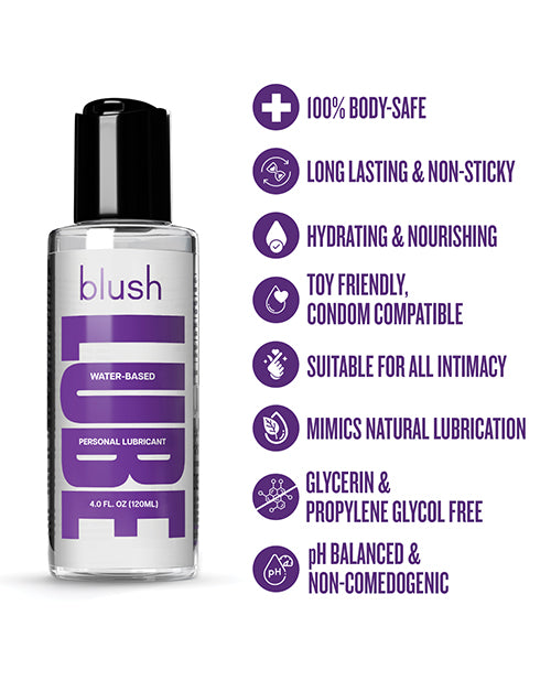 Blush Water-Based Personal Lubricant — 4 oz