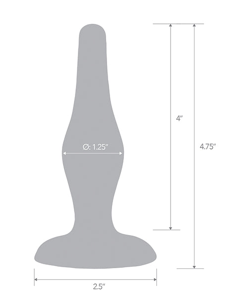 Blue Line C & B 4.75" Easy Insertion Plug - Jelly Blue by Blue Line