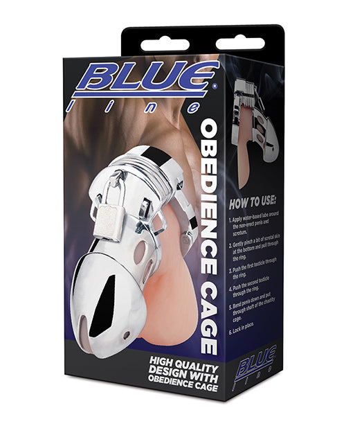 Blue Line Obedience Cage - Silver by Blue Line