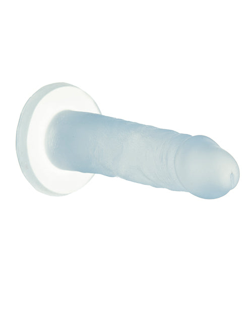 Addiction Blue Lagoon 5.5-inch Silicone Dong with Suction Cup and Bullet