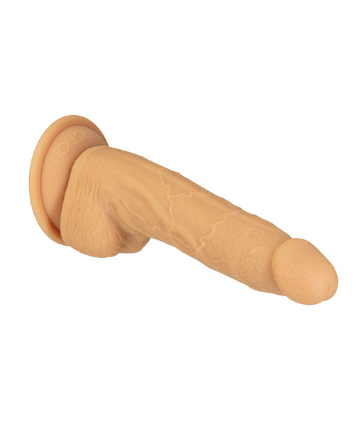 Naked Addiction 8" Dual Density Silicone Dildo - Caramel by Naked Addiction