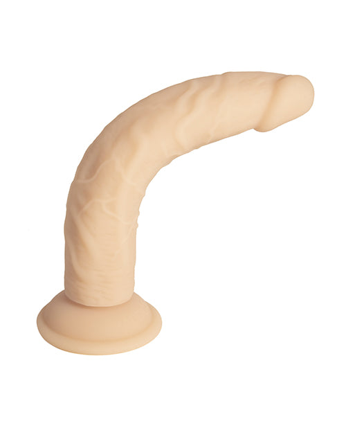 Naked Addiction 9" Dual Density Silicone Dildo - Vanilla by Naked Addiction