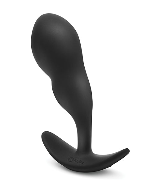 b-Vibe Remote Control P-Spot Snug Plug - Black by b-vibe