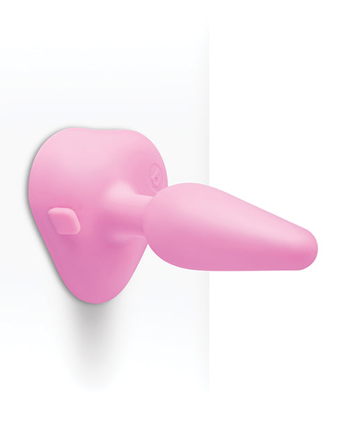 b-Vibe Beginner's Vibrating Tapered Butt Plug - Pink by b-vibe
