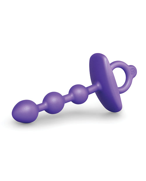 b-Vibe Zip Silicone Anal Beads by b-vibe