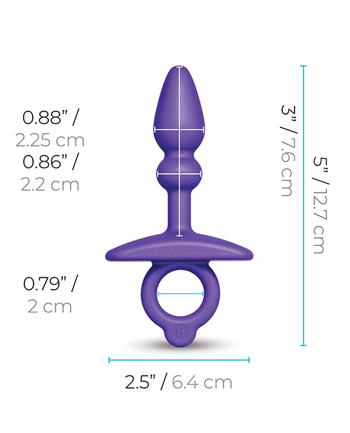 b-Vibe Dart Silicone Anal Plug by b-vibe