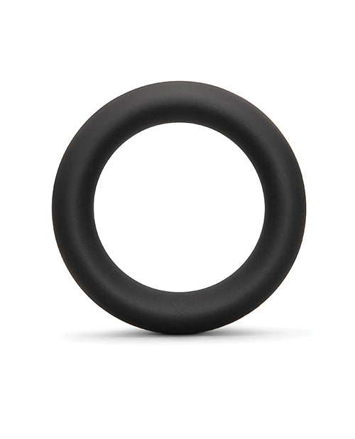 b-Vibe Snug Ring 40 mm Soft Stretch Silicone Cock Ring — Black