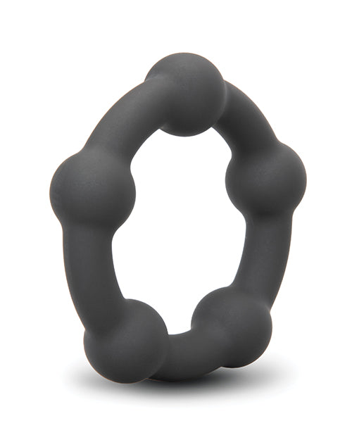 b-Vibe Snug Ring Orbit Soft Stretch Nubby Silicone Cock Ring