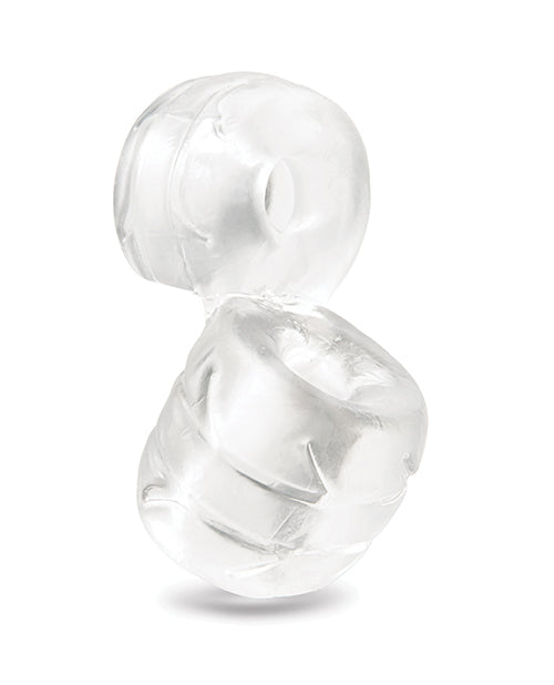 b-Vibe Stretch-Tech Double Barrel Flexible Secure Fit Cock Ring by b-vibe