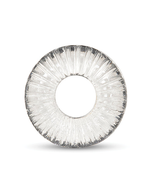 b-Vibe Stretch-Tech Swirl Flexible Secure Fit Cock Ring by b-vibe