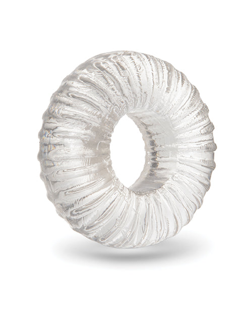 b-Vibe Stretch-Tech Swirl Flexible Secure Fit Cock Ring by b-vibe