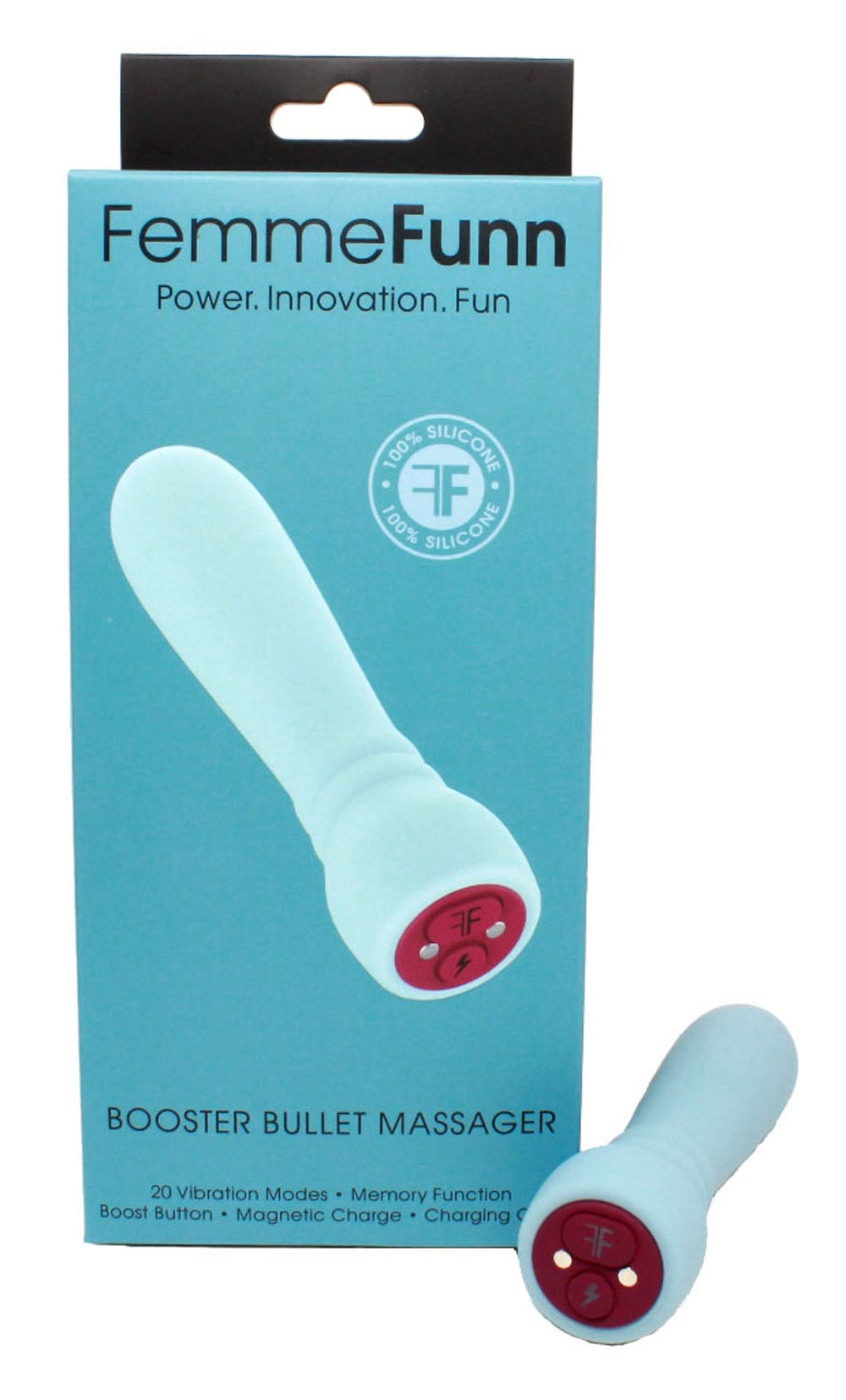 Femme Funn Booster Bullet Vibrator — Light Blue - FF-1025-09