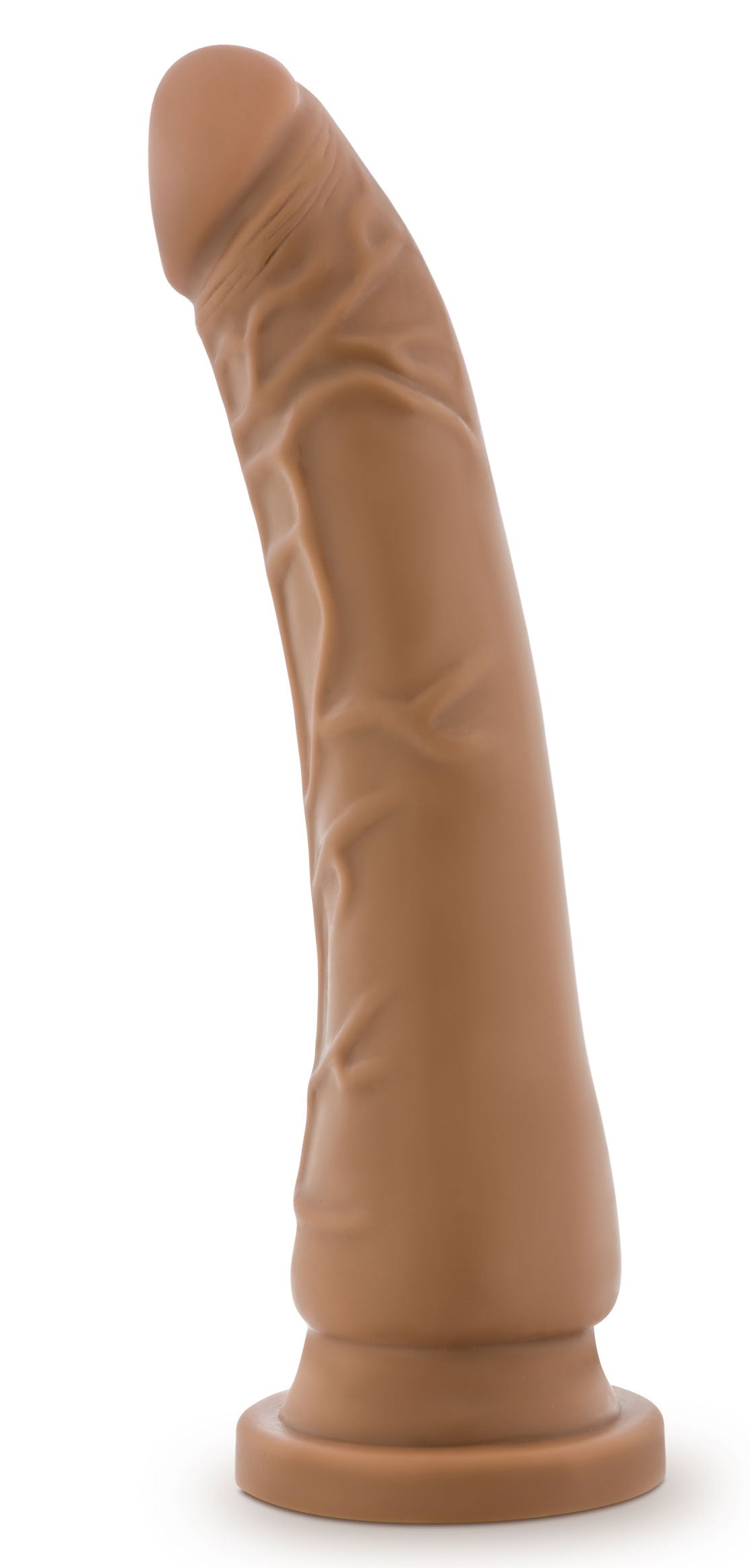 Blush Dr. Noah 8-Inch Silicone Dildo with Suction Cup, Mocha - BL-12267