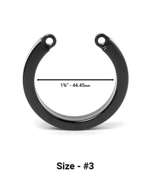 Cock Cage U-Ring #3 - Black by CB-X