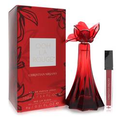Christian Siriano Ooh La Rouge Eau De Parfum Spray + 0.21 oz Red Lip Gloss By Christian Siriano by Christian Siriano