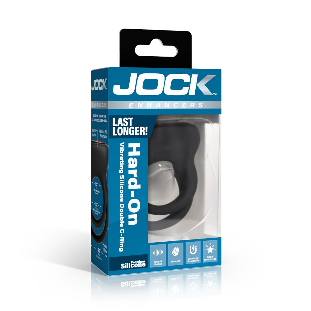 Hard-On Vibrating Silicone Double C-Ring - image 6