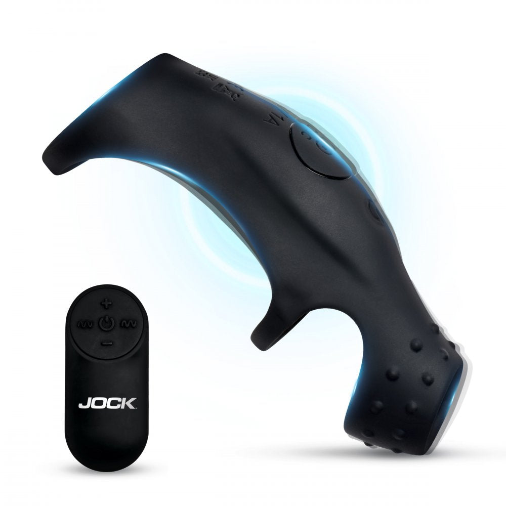 Rush Vibrating Penis Sleeve C-Ring w/ Remote - image 5
