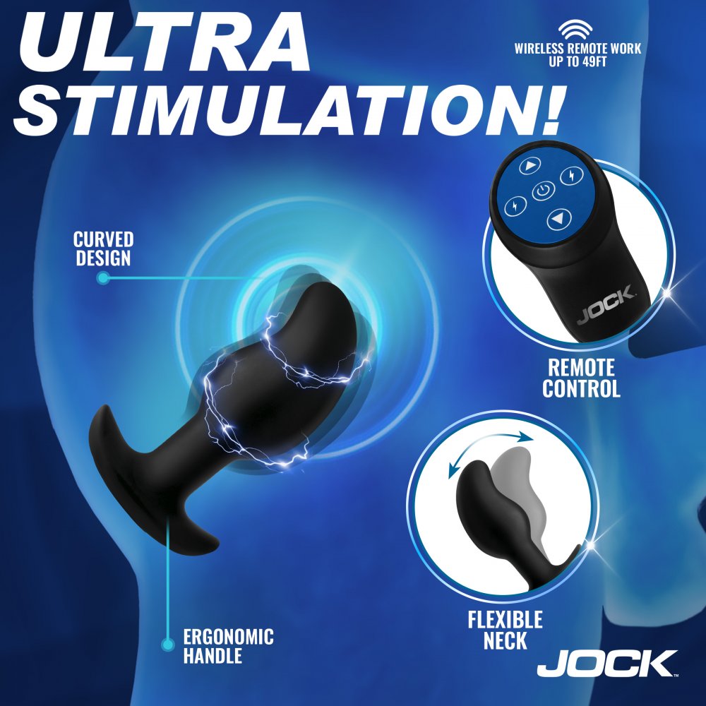 Volt E-Stim Curved Prostate Plug - image 3