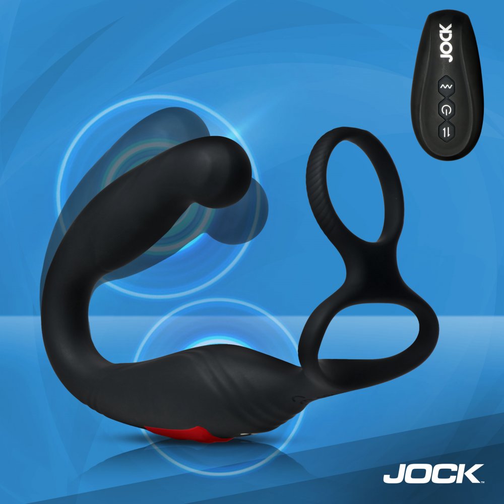 Axis Gyrating Prostate Vibrator with C-Ring - image 1