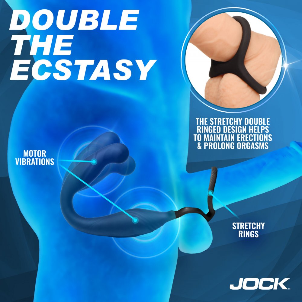 Axis Gyrating Prostate Vibrator with C-Ring - image 3