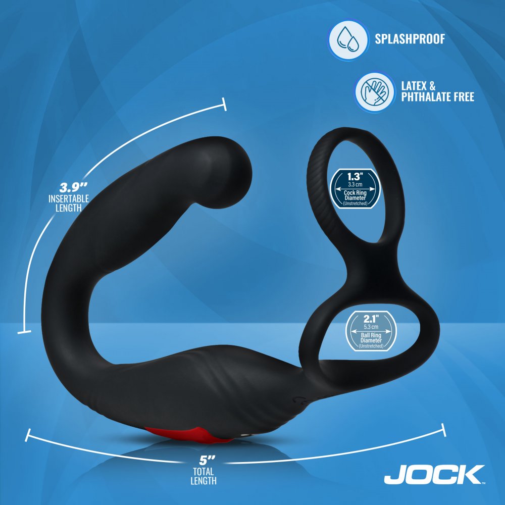 Axis Gyrating Prostate Vibrator with C-Ring - image 4