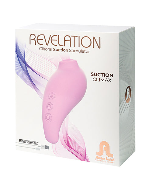 Adrien Lastic Revelation Clitoral Suction Stimulator - Pink by Adrien Lastic