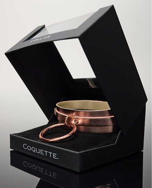 Pleasure Collection Adjustable Collar - Rose Gold by Coquette Pleasure Collection