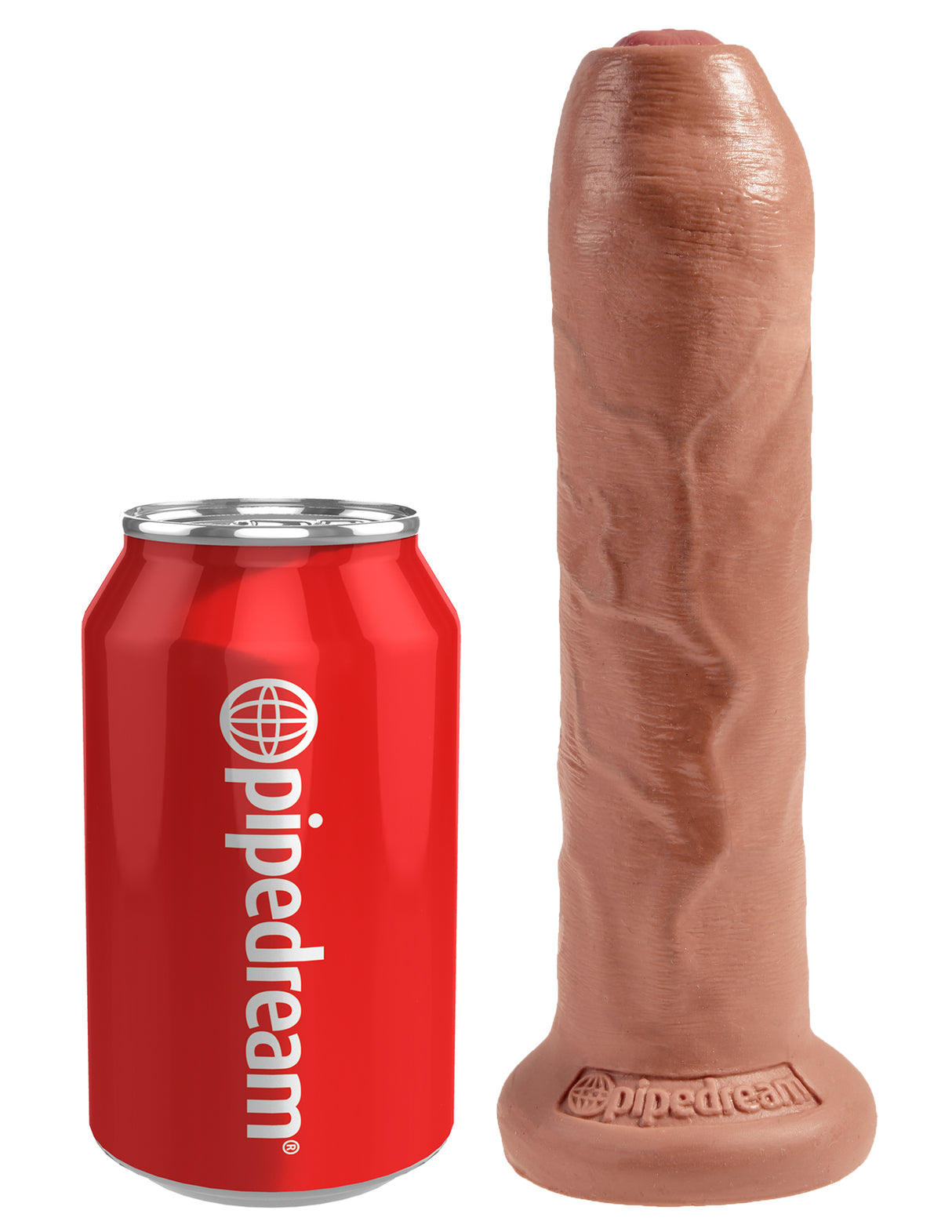 Pipedream King Cock 7 Inch Uncut Dildo — Tan - PD5561-22