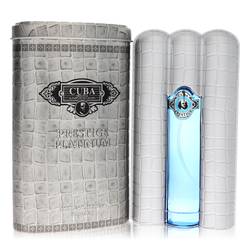 Cuba Prestige Platinum Eau De Toilette Spray By Fragluxe by Fragluxe