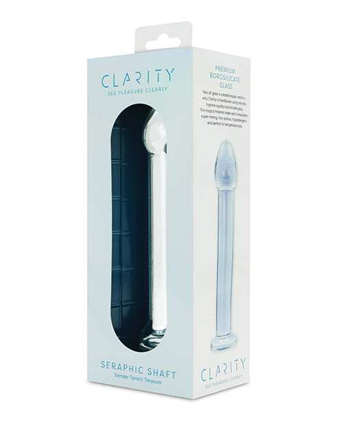 Clarity Glass Dildo - Seraphic Serenade by Clarity