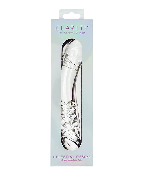 Clarity Glass Dildo - Celestial Desire by Clarity
