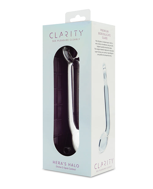 Clarity Glass Dildo - Hera's Halo by Clarity