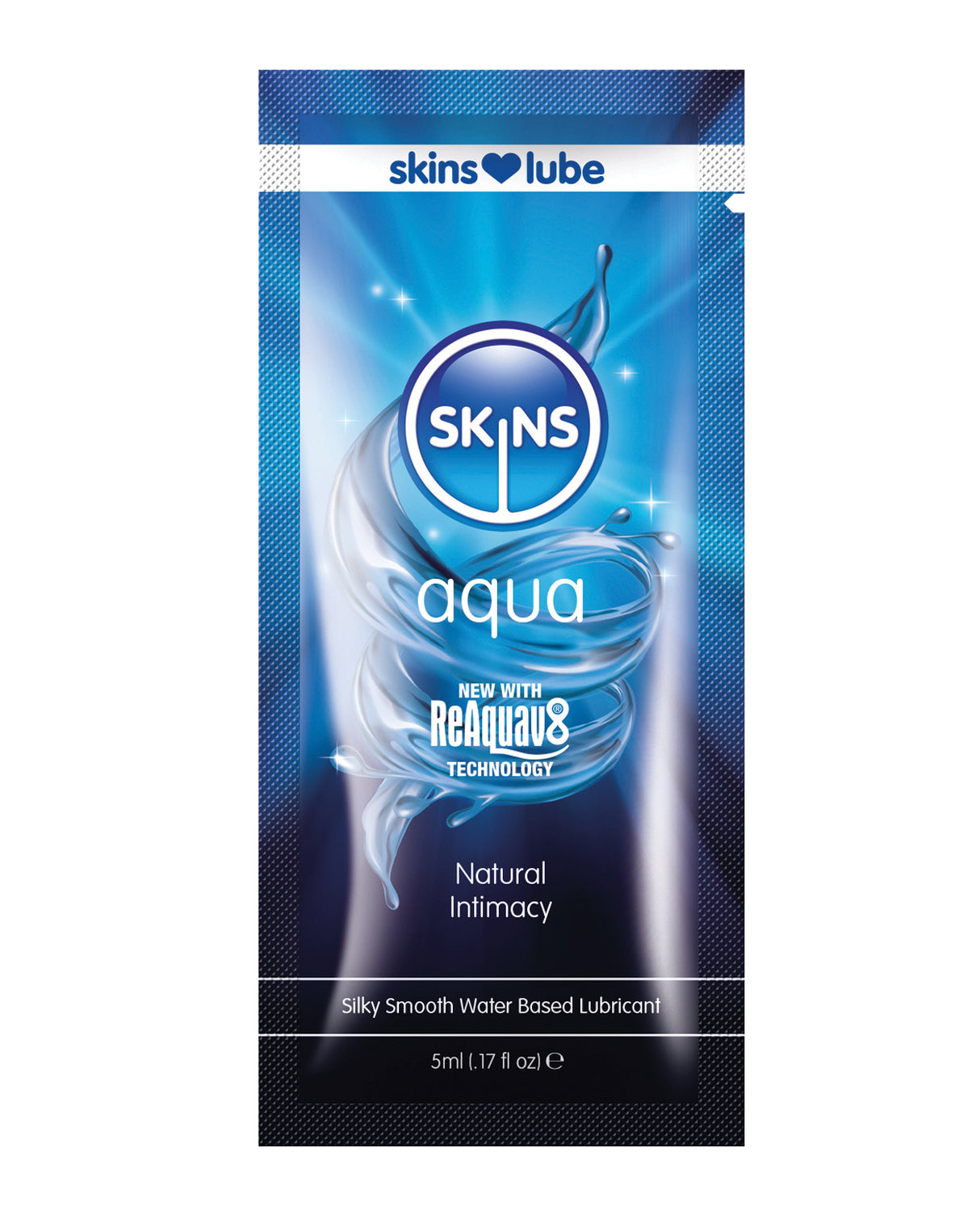 Skins Aqua Water Based Lubricant - 5 ml Foil by Creative Conceptions