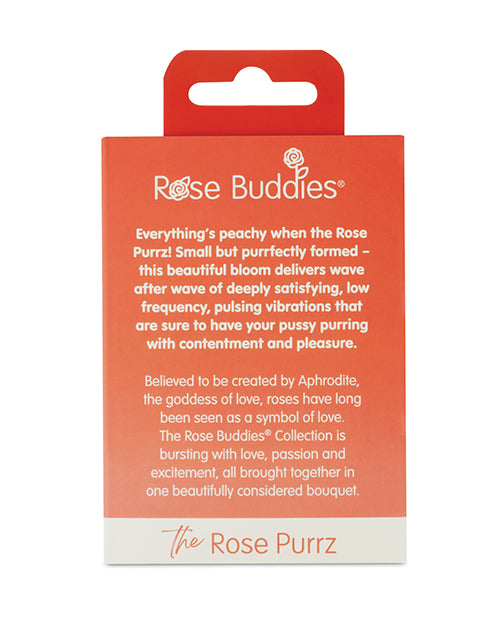 Creative Conceptions Rose Purrz Mini Rose Vibrator, Red