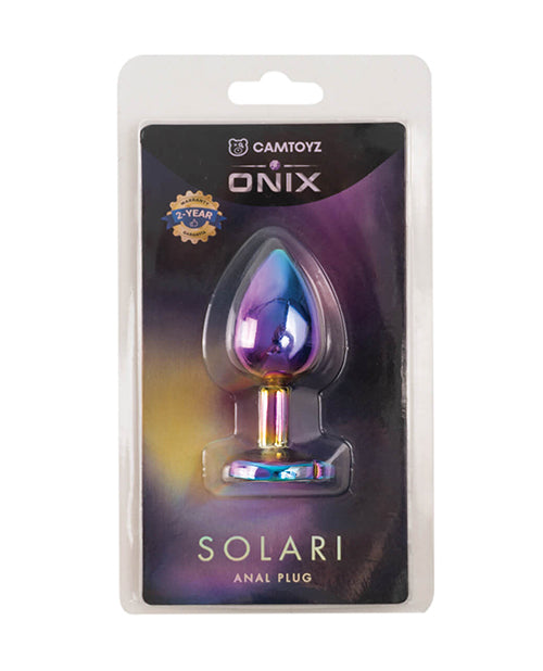 Camtoyz Solari Anal Plug - Rainbow by Onix by Camtoyz