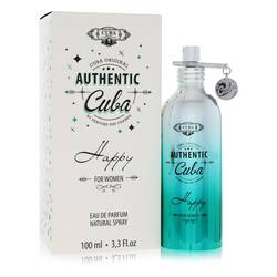 Cuba Authentic Happy Eau De Parfum Spray By Fragluxe by Fragluxe
